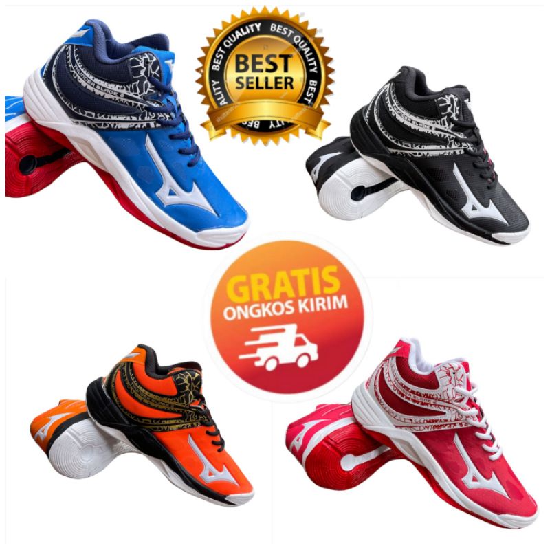 SEPATU MIZUNO THUNDER BlADE 2 MID//SEPATU VOLLY MIZUNO THUNDER BLADE MID//MIZUNO THUNDER BLADE 2 MID
