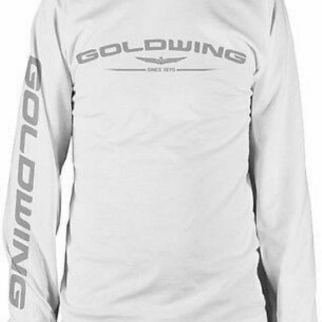 Long sleeve.kaos lengan panjang.goldwing