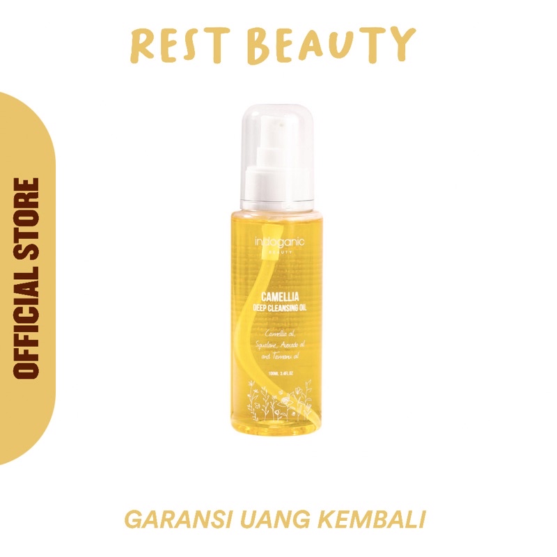 RESTBEAUTY - Indogonic Beauty Camellia Deep Cleansing Oil 100ml BPOM