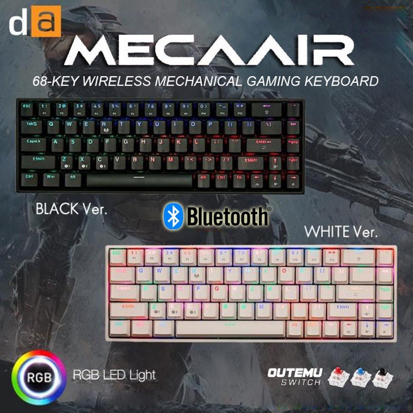 Keyboard Gaming SC Bluetooth Digital Alliance Meca AIR