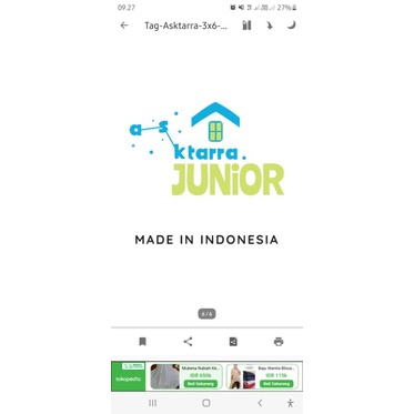 

label baju askatara putih