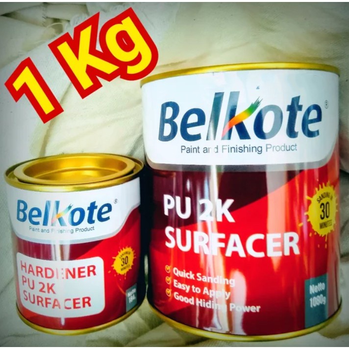 Epoxy 1KG Belkote Belkot Surfacer Foxy Dasaran Cat Poksi Epoksi Foxsi Poxy Cepat Kering Belcot