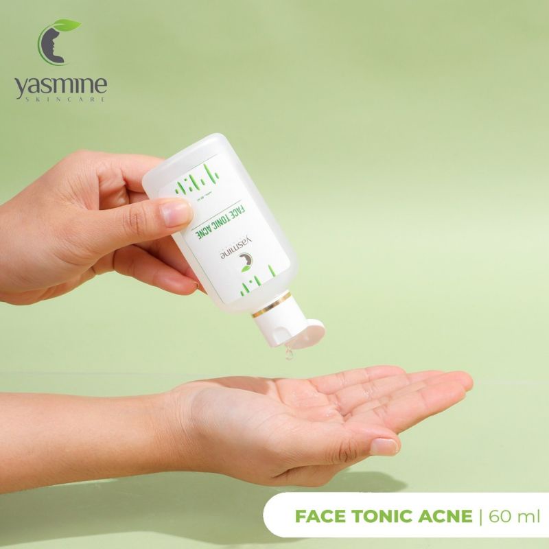 YASMINE SKINCARE > FACE TONIC ACNE > TONER ACNE 60ML