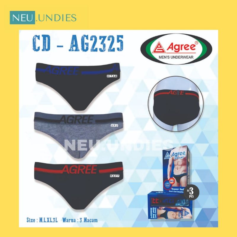 Celana Dalam Pria Agree Sport 2325 Katun