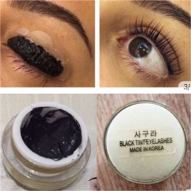 BLACK TINT / BULUMATA LASH LIFT TINT / PEWARNA BULUMATA Black Tint Eyelashes/ Black Tint for Eyelash Lift/