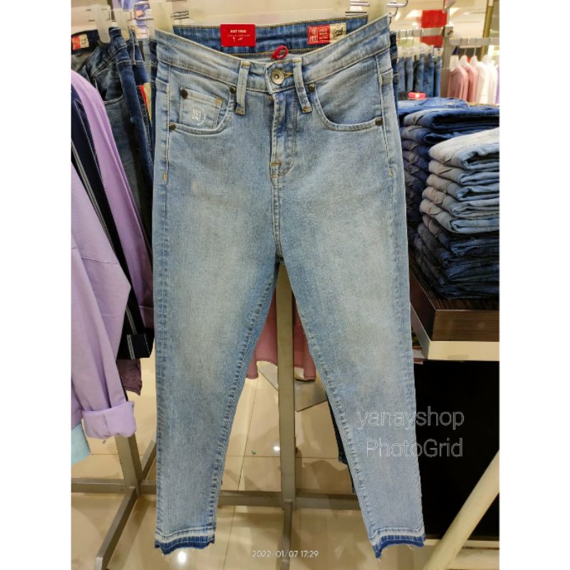 celana jeans wanita logo jeans original