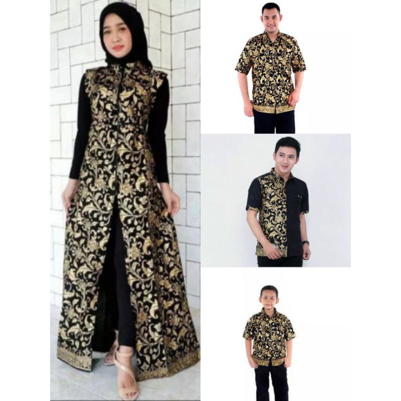 BATIK COUPLE KELUARGA /BATIK BAKUNG PRADA