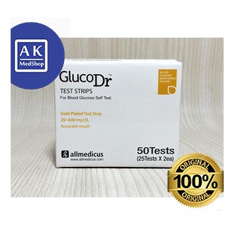Strip Gluco DR Gula Darah / Glucose Strip Gluco DR Gula Darah / Glucose