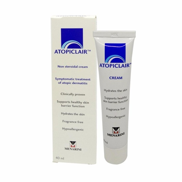ATOPICLAIR CREAM 40 ML. CREAM UNTUK ALERGI / ATOPI TERLARIS