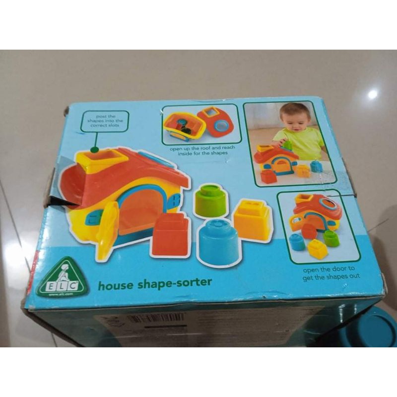 elc mothercare house shape sorter