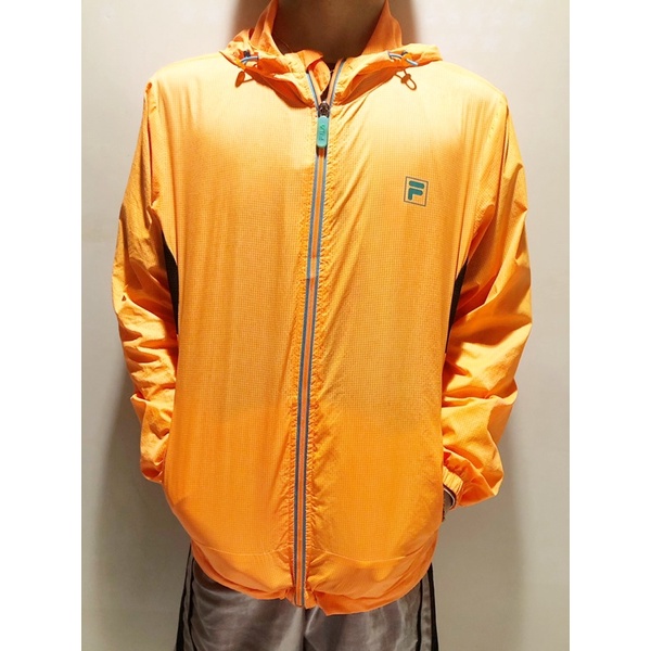 jaket FILA orange Original