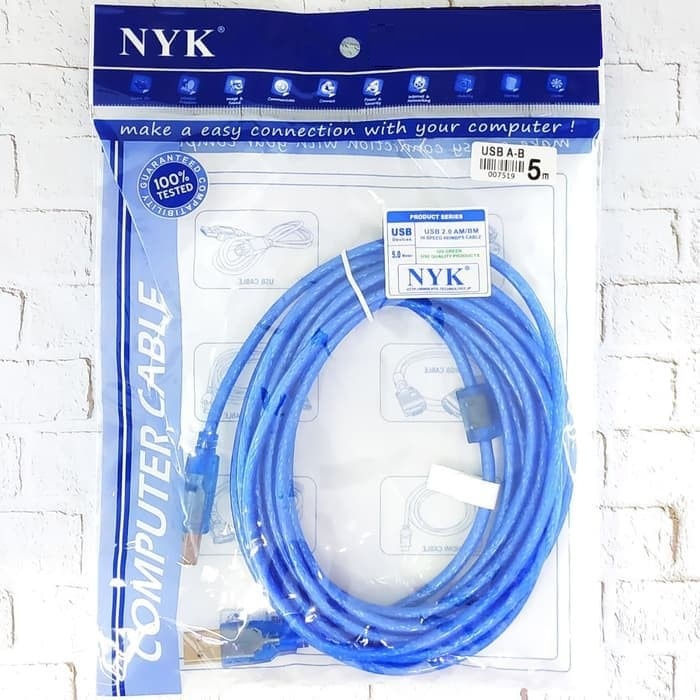 Kabel USB Printer NYK  AM-BM