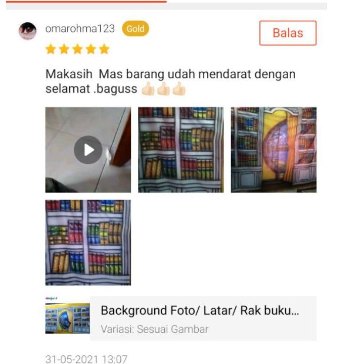 Langsung Beliii.. Background Foto/ Latar/ Rak buku Wisuda Foto Studio model bola 02