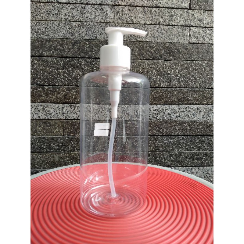 Botol pump plastik 500ml