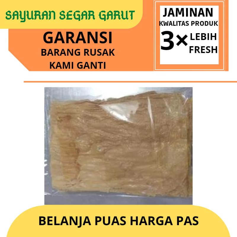 

Kembang Tahu Kering Intan 100gr by Sayuran Segar Garut