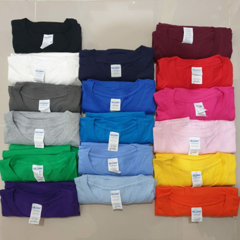Kaos Polos ORIGINAL Gildan