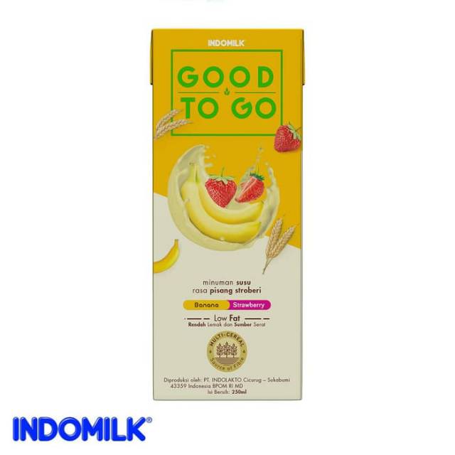INDOMILK GOOD TO GO BANANA 225 ML