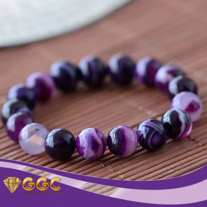 GELANG BATU AKIK SULAIMAN AGATE
