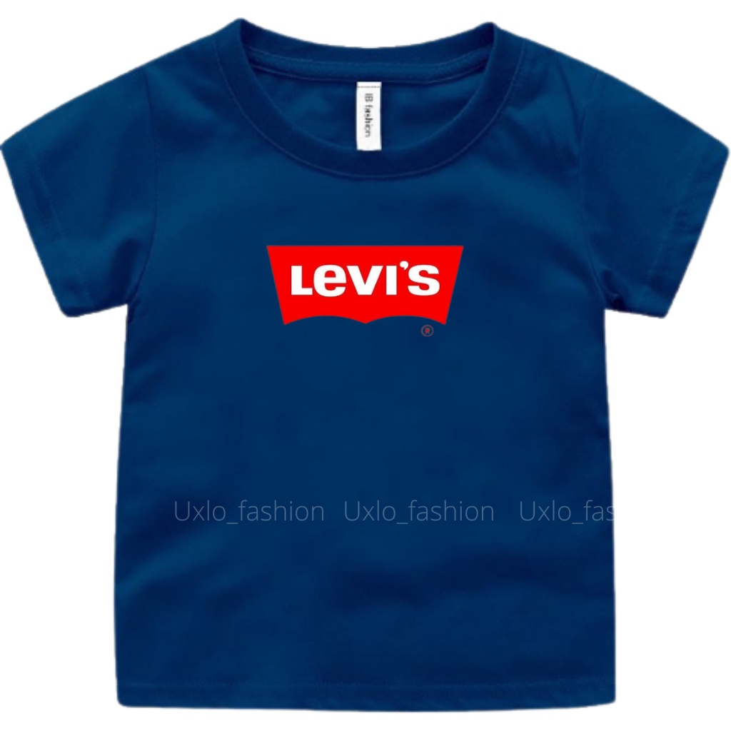 BAJU KAOS ANAK PEREMPUAN DAN LAKI LKI MURAH UMUR 1 2 3 4 5 6 7 8 9 TAHUN MOTIF L3V1S TULISAN UXLO FASHION