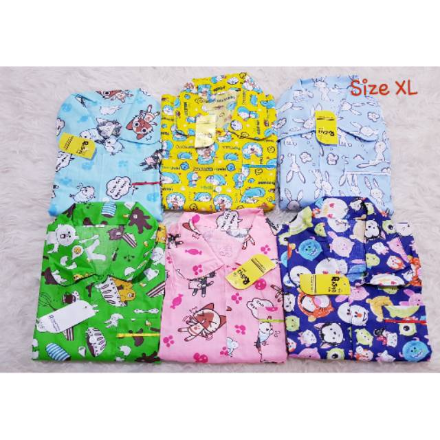 Piyama anak ECER / piyama catra / baju tidur lucu / langsung konveksi