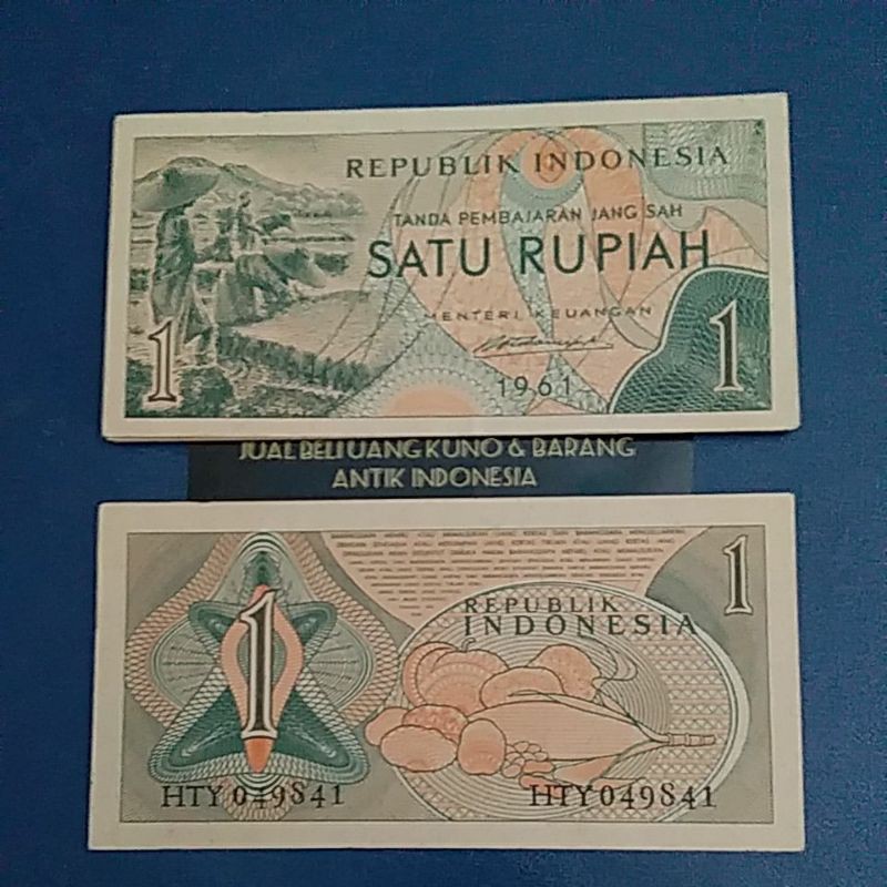 termurah 1rupiah.satu rupiah 1961