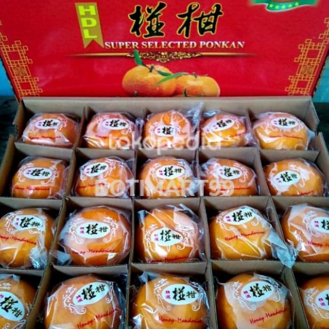 

JERUK PONKAM MANDARIN HDL IMPORT 40 PCS GIFT BOX FH51515ED