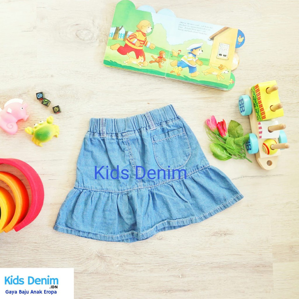 CARVA TERMURAH celana Anak Rok Jeans Anak Rok anak cewe Caca Premium 1-5 Tahun Realpict