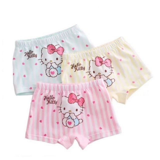 Catell Love Boxer Anak Perempuan 2 - 5 Tahun Celana Dalam Anak Isi 2 Pcs