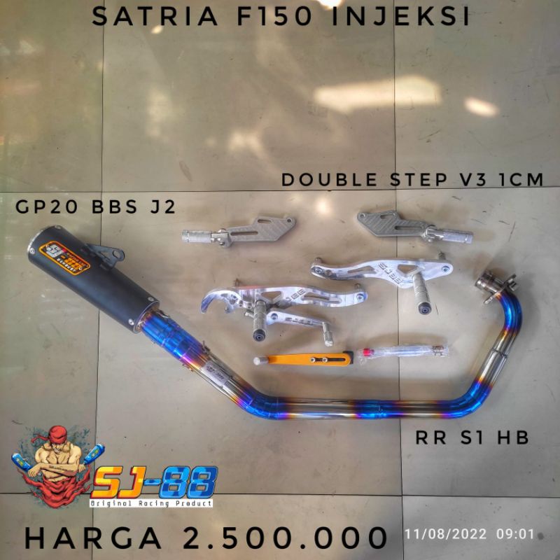 Paket Knalpot SJ88 Bluemoon & UB V3 Fu Injeksi