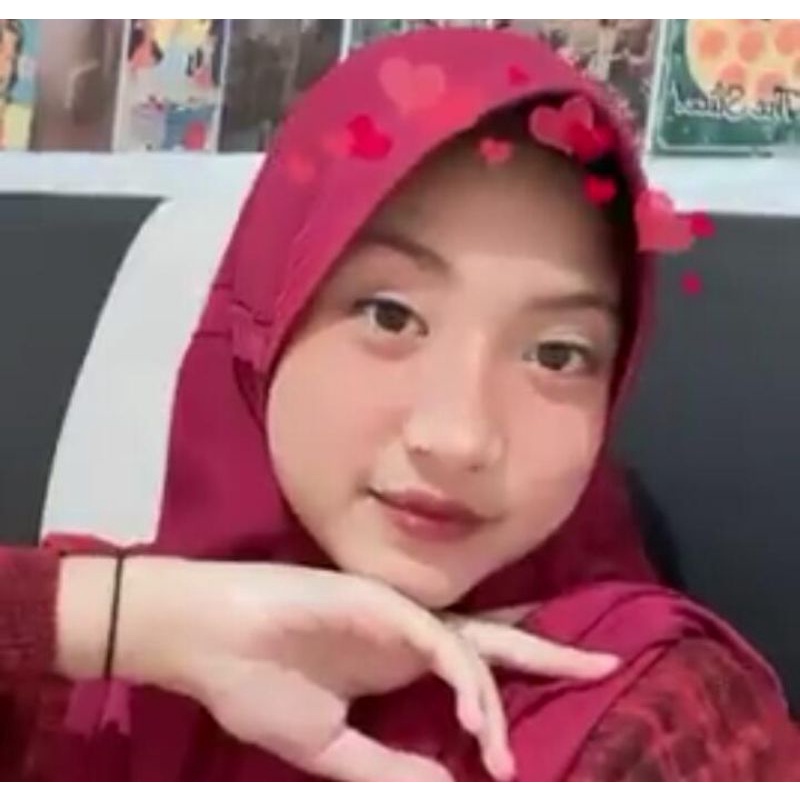 JILBAB KERUDUNG SEKOLAH (ORIGINAL) SZN.C.ID_COLLECTION-Merah ati