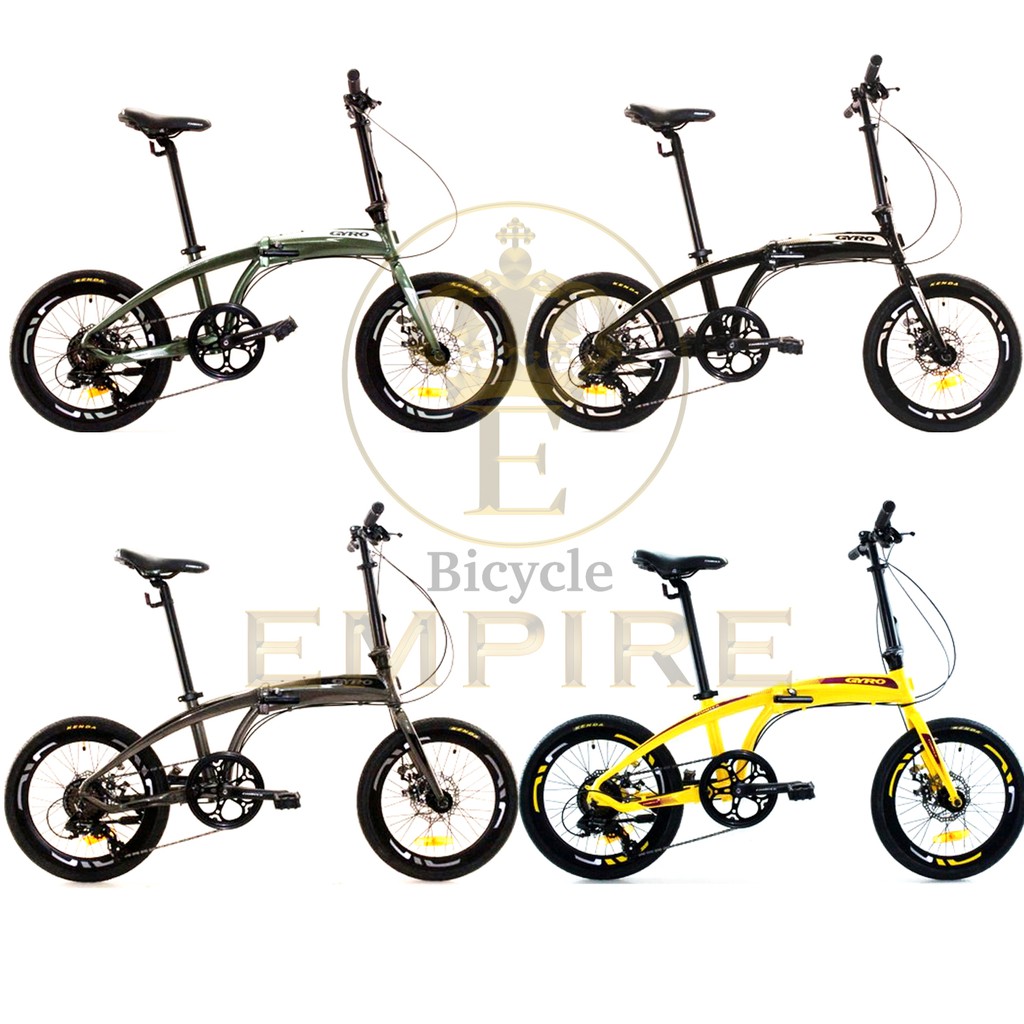 Sepeda Lipat Folding 20 Rubick Gyro 8 Speed Bicycle Empire