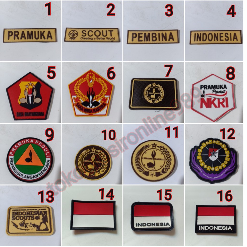 PATCH RUBBER PRAMUKA