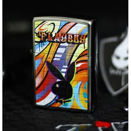 Zippo Original USA 49007 Playboy Bunny - Terlengkap & Garansi Resmi