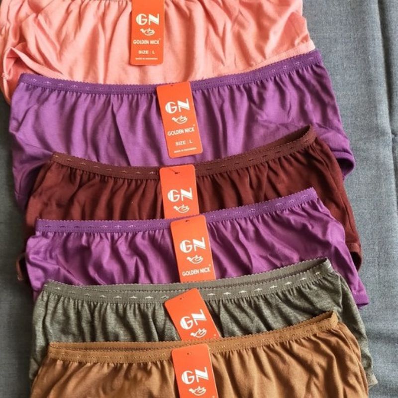 GOLDEN NICK | Celana Dalam Wanita katun 100% | Celana Dalam Wanita