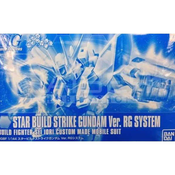 BARANG BERKUALITAS  P-Bandai HGBF 1/144 Star Build Strike Gundam Ver.RG System