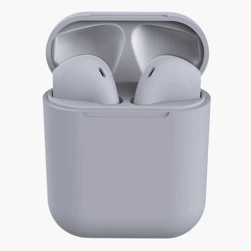 (✔️COD) Airpods Gen 2 With Pop Up Animation For Android + Iphone-METAL GREY