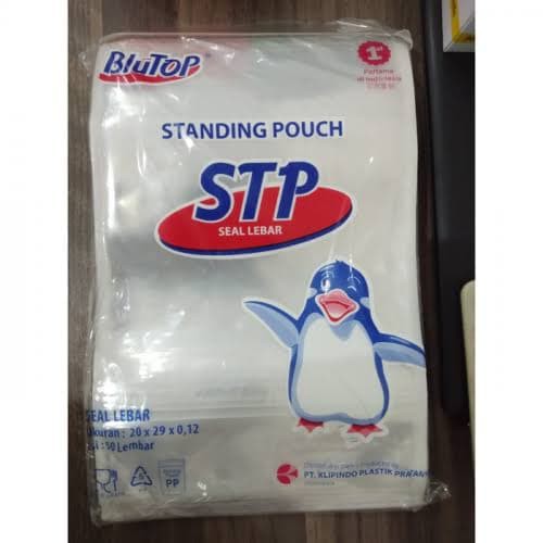 

PLASTIK STANDING UP POUCH 20 X 29 CM - KLIP BENING TEBAL ISI 50 LEMBAR