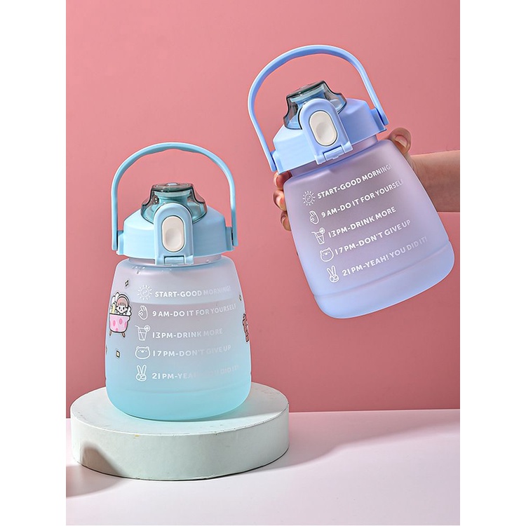 FREE STIKER BOTOL ANAK 1,4 LITER BOTOL REMINDER PASTEL BOTOL ANAK