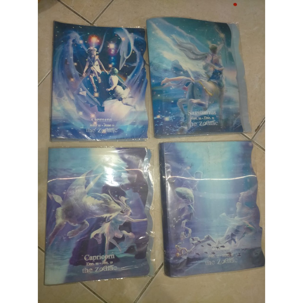 Buku Binder Note A5 Motif Zodiak