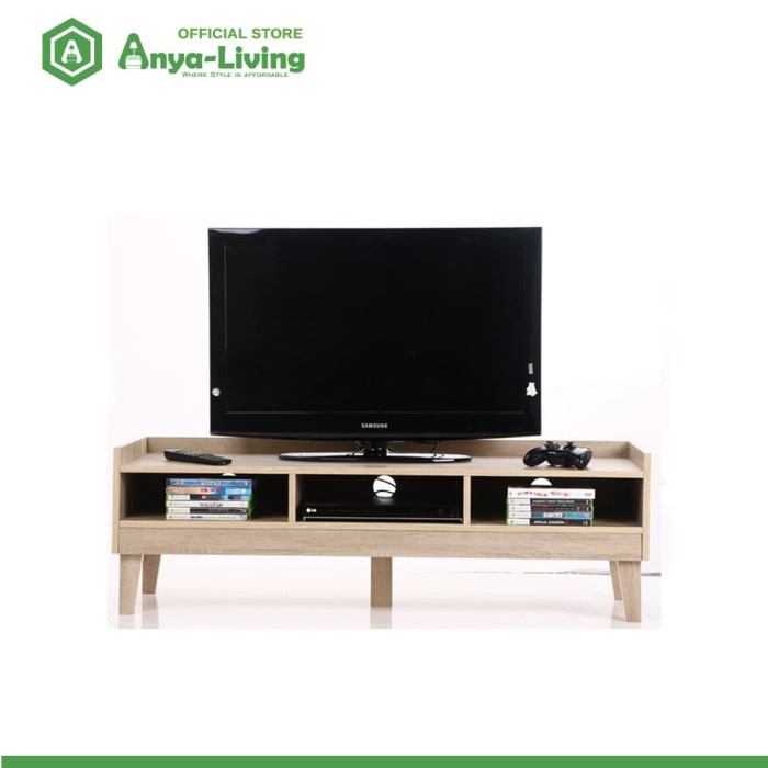 Anya-Living Furniture Lucas Rak TV Stand Minimalis SN Oak