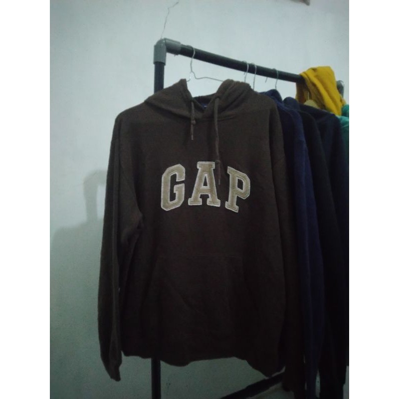 Hoodie Gap coklat