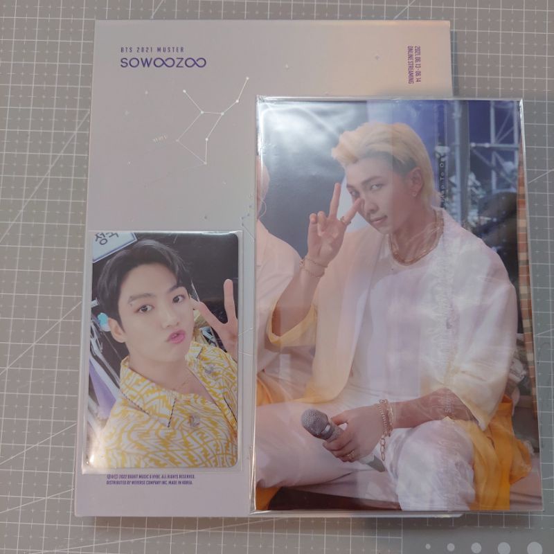 [OFFICIAL BUNDLE] PHOTOCARD BLURAY SOWOOZOO JUNGKOOK RPC BR SWZ JK PC + BUNDLE DIGIPACK CD BLURAY + 