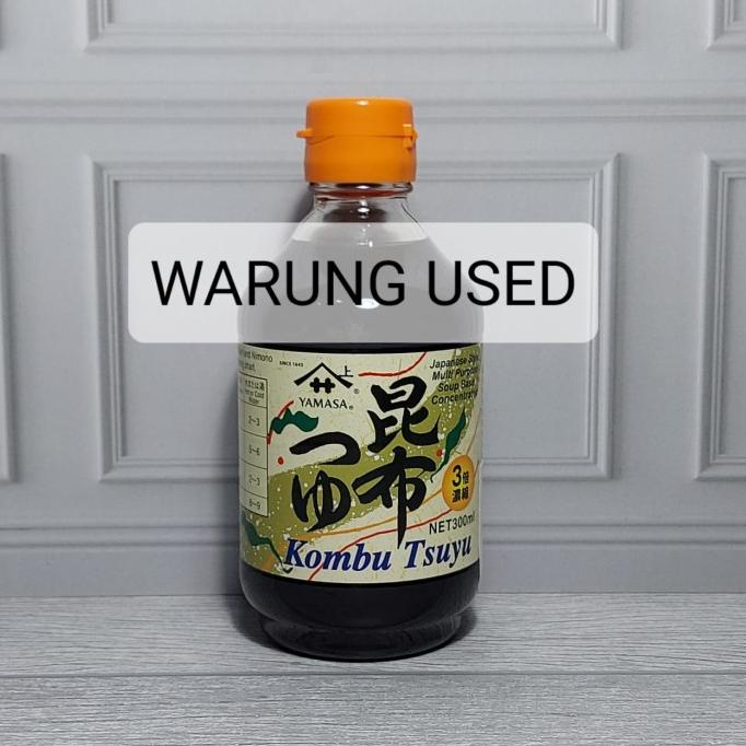 

Yamasa Kombu Tsuyu in Japan 300ml / saus bumbu untuk soup soba