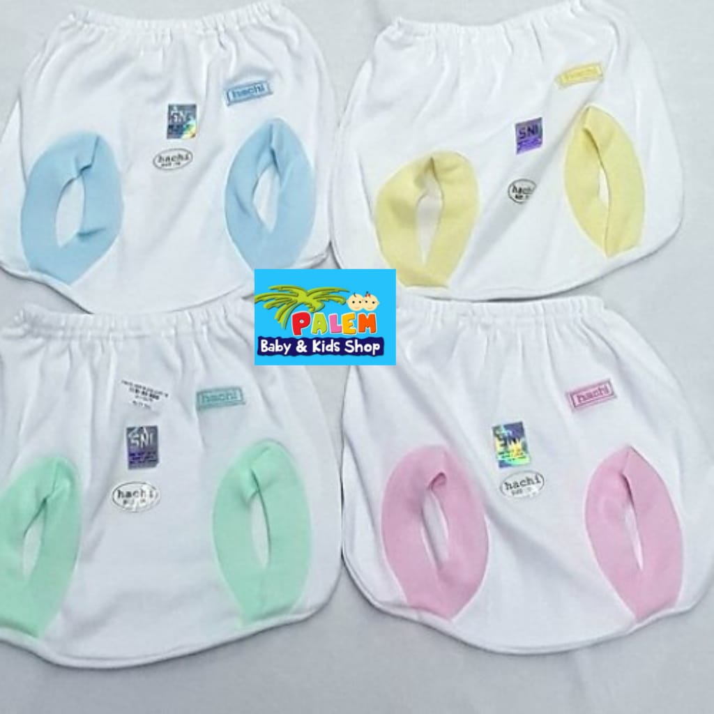 4pcs hachi celana pop putih size 12 , 16/perlengkapan bayi