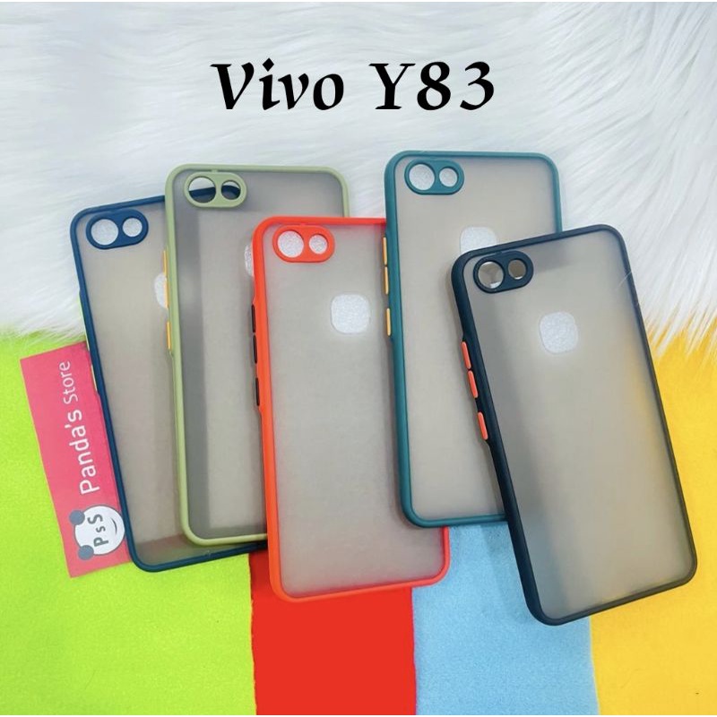 Case Vivo Y83, Y81, Y81i, Y51, Y53s, Y51a, Y53 (2017) My choice Polos + Ring Kamera / Pelindung Kamera (PsS)