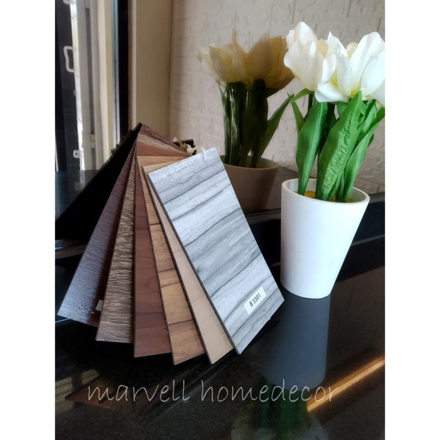 Lantai Vinyl Flooring Vinyl Motif Kayu B-C tebal 3 mm High Original Quality Murah Surabaya