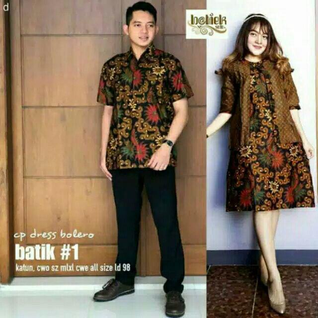 Maura Couple - Sania Ruffle Batik Couple Ori Ndoro Jowi Garansi Termurah Shopee -  Batik Modern Solo