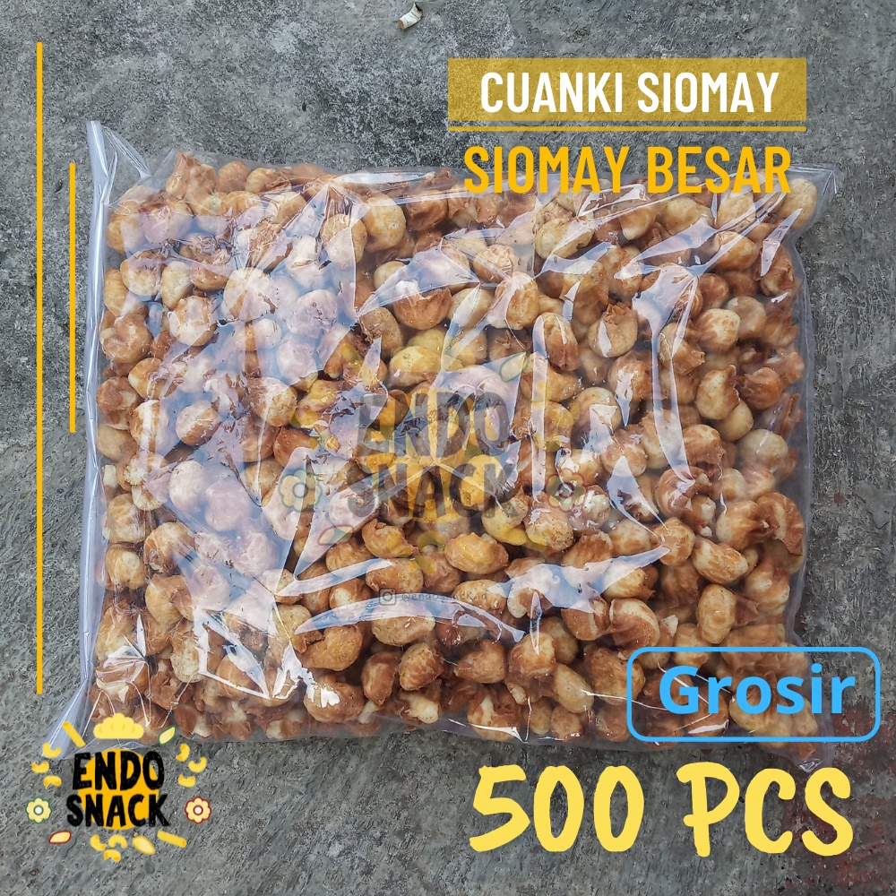 500Pcs Cuanki Siomay Kering Topping Pelengkap Baso Aci, Seblak dan Cuanki