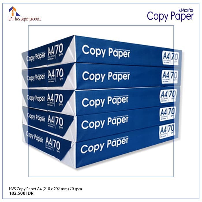 

Ready Stok KERTAS HVS A4 70GSM COPY PAPER GO JEK ONLY Putih terakhir