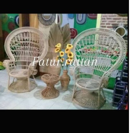 [FREE ONGKIR] Kursi Raja dan Ratu Full Rotan kualitas export [LIMITED EDITION]
